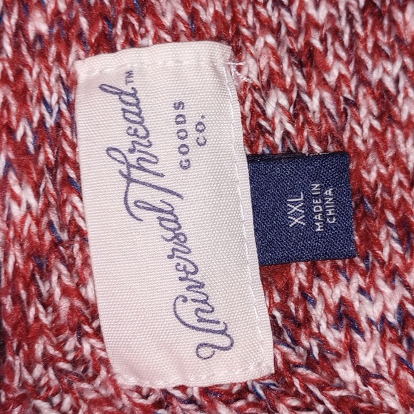 Universal thread orange brown and cream mingle colored buttonless cardigan - Picture 4 of 4